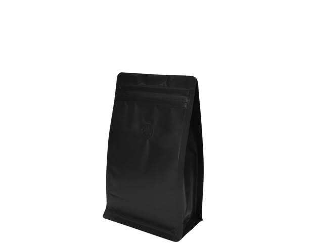 Black Coffee Bag with Air Valve thumbnail