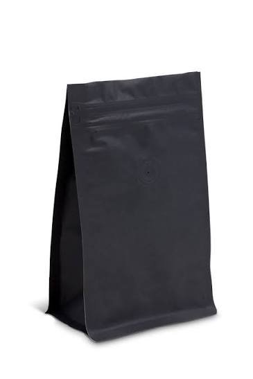 Black Coffee Bag with Air Valve thumbnail